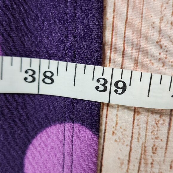 LuLaRoe Purple Polka Dot Ameilia Jack Skellington Dress Medium NWT - Picture 11 of 13